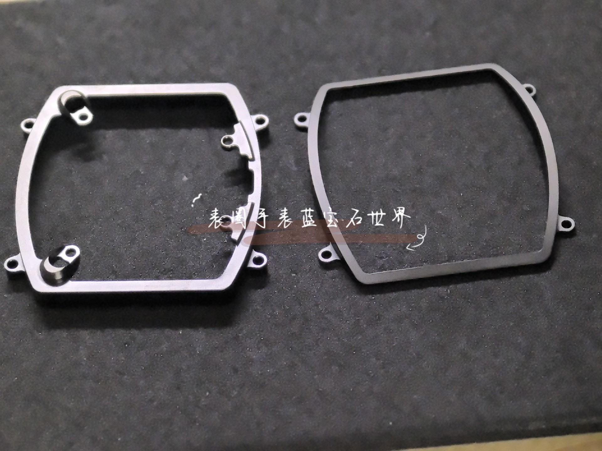 全新理查德米勒 RM-055机芯架 原装替用 朴实无华 黑色
