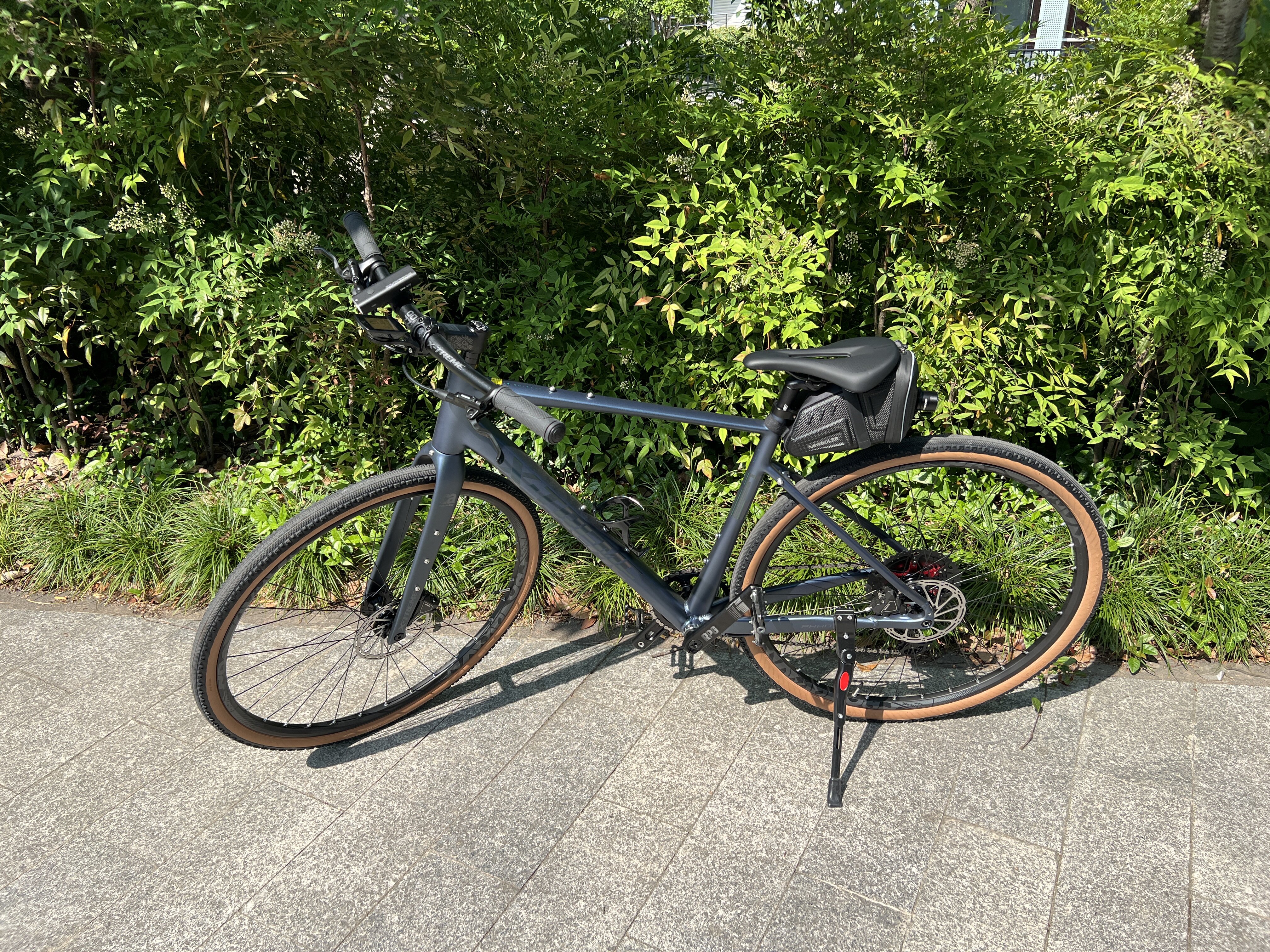 Гравийный велосипед Meihanda Phantom (гравел) с прямым рулем, карбоновая вилка T800, Shimano 12 скоростей, гидравлика photo review
