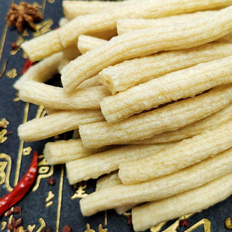 陜西自制辣条 原材料牛筋面纯手工半成品带调料西安小吃面 面筋条