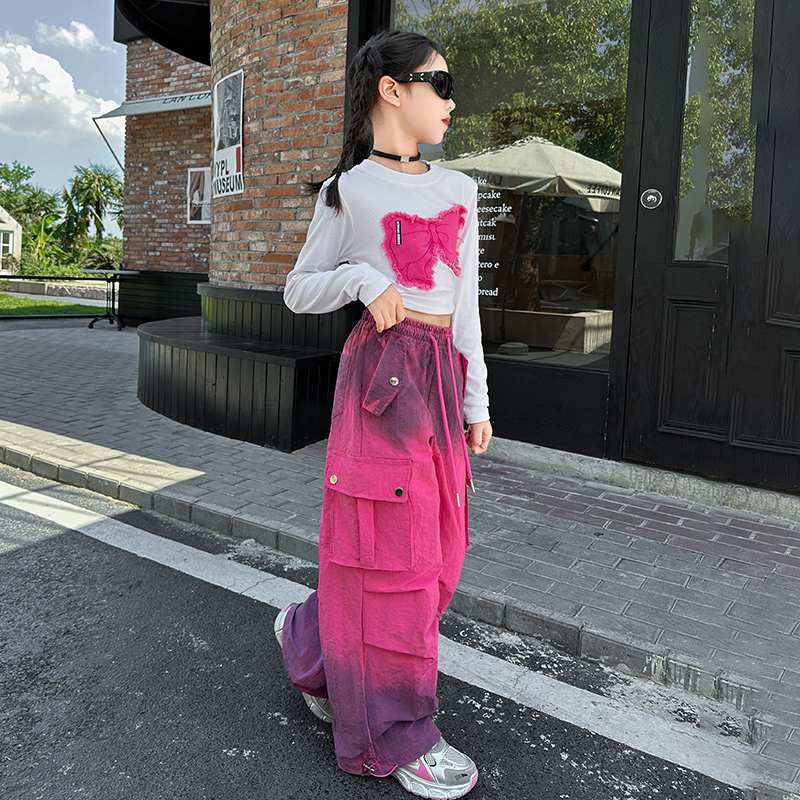 皮皮妞女童爵士舞春款服装