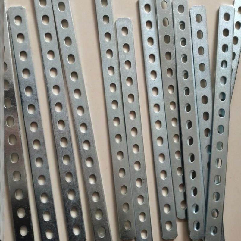 不锈钢板带孔铁条直条扁条加厚神器强力带孔扁条铁片改装角片