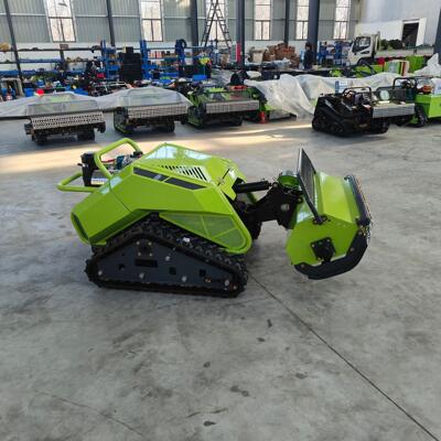 出口澳大利亚柴油遥控割草机lawnmower多功能遥控旋耕机