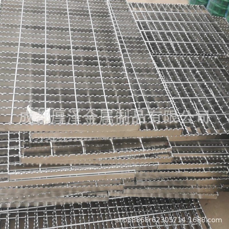 镀锌钢格栅水篦子 齿形异形钢格板 插接对插式钢格栅板 地沟盖板