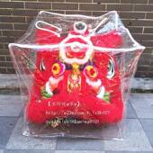 舞狮用品 狮头拉链防水收纳袋子 南狮道具醒狮