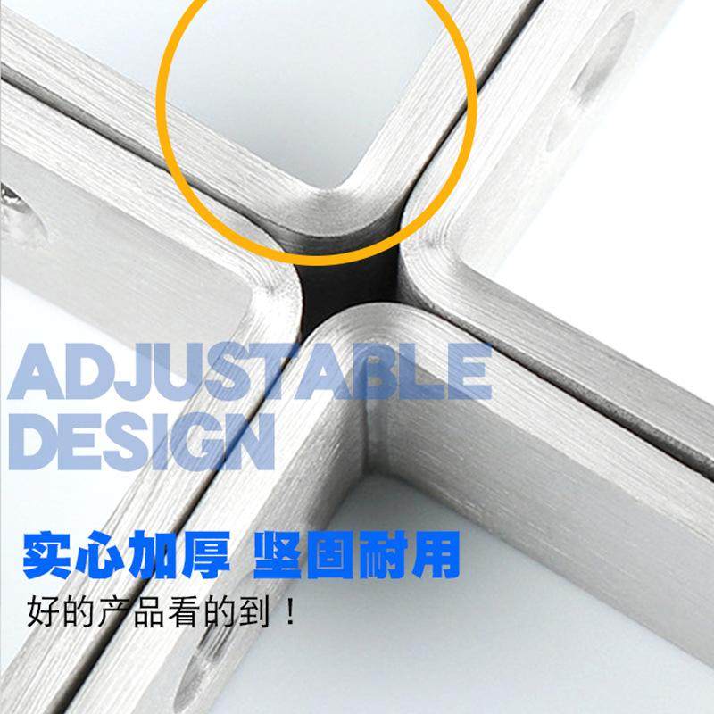 加厚不锈钢三角支架置物架挂壁托架隔板支撑架墙壁层板固定置物架