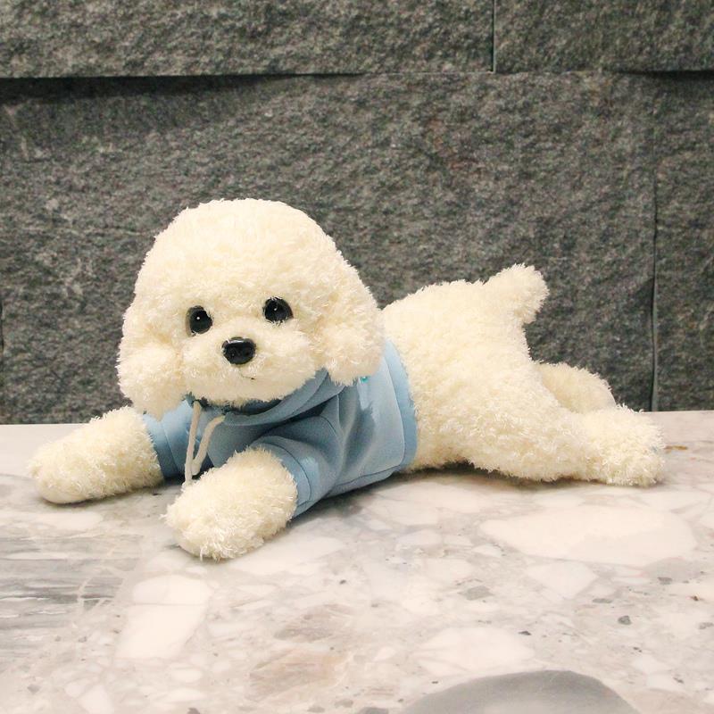 正品可爱狗真泰迪狗毛玩绒具狗玩偶公仔女孩儿童睡觉抱枕宝宝娃彷