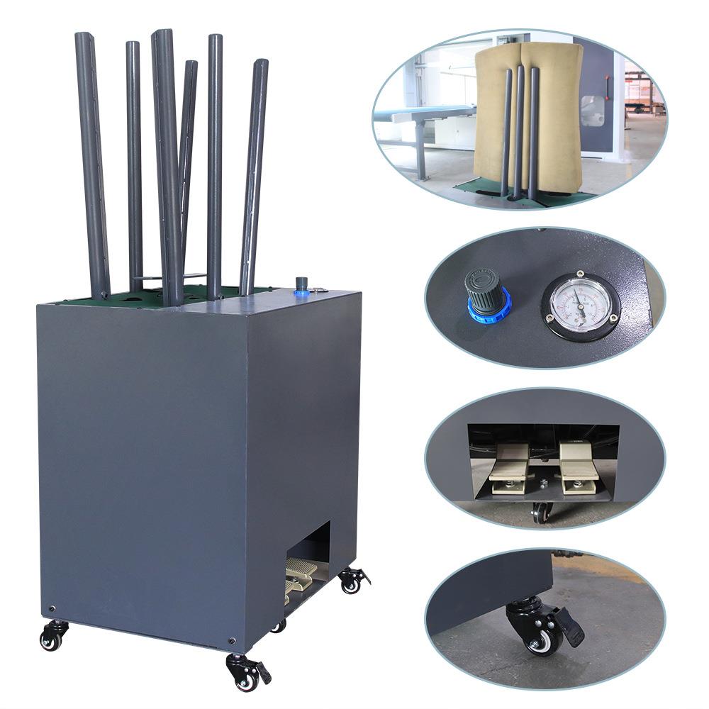 厂家供应单工位枕头套袋机沙发坐垫包装机软垫装袋机便利包装机械