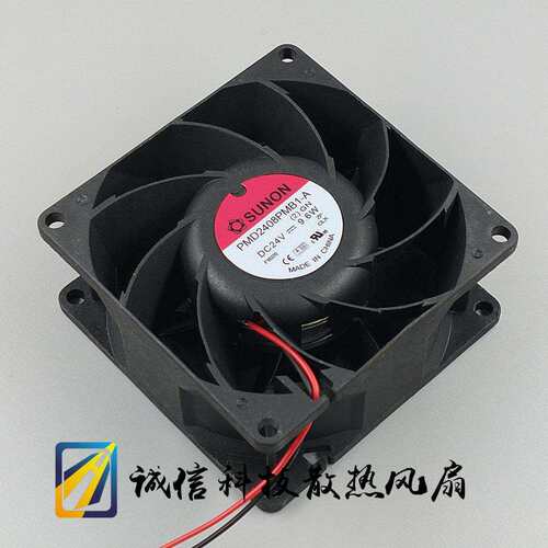 原装SUNON建准 PMD2408PMB1-A.(2).GN 8038 24V 9.6W 大风量风扇