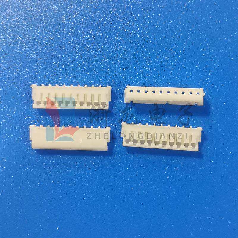 接插件ZH1.5-10P胶壳插头1.5-10Y母座孔座 1.5mm条形连接器 1000