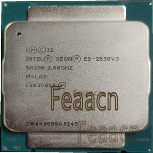 正式版至强XEOM E5-2630V3 SR206  2.40ghz 原装拆机