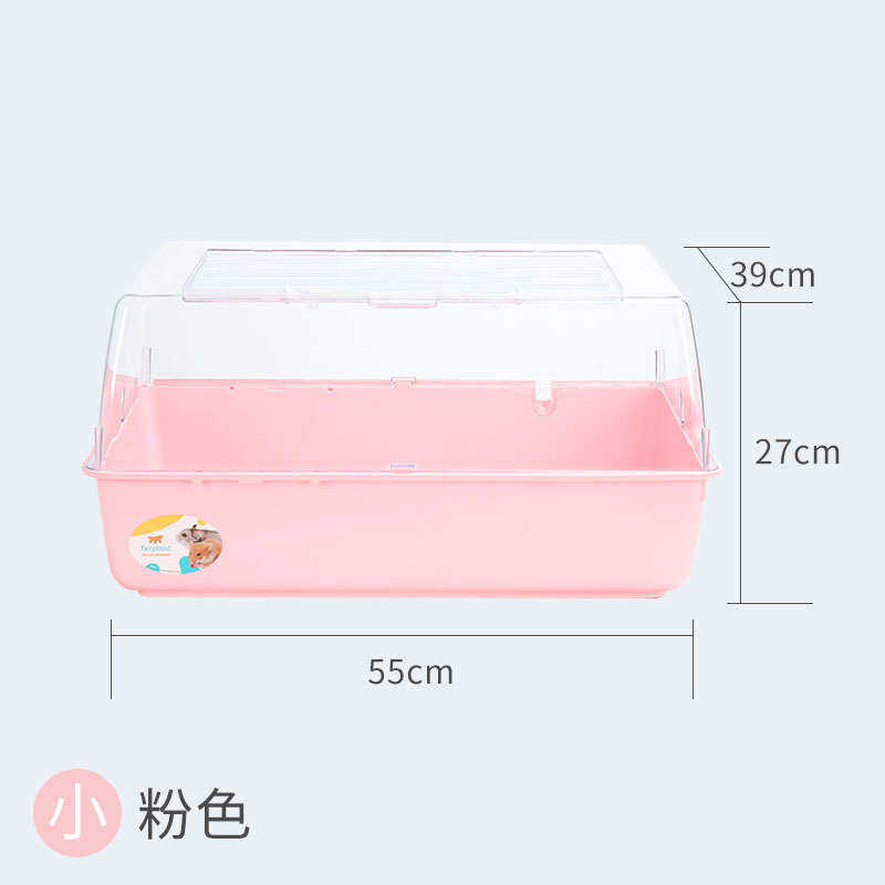 ferplast亚克饲养金丝飞笼子宝基础力笼笼子60超大窝熊箱别墅仓鼠