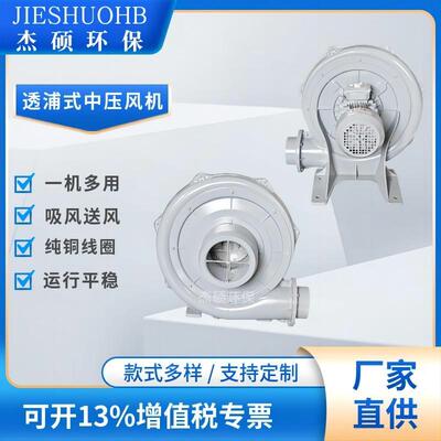TB125-32.2KW透浦中压风机TB100-1工业用变频中压鼓风机
