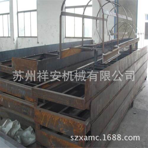 大型机架焊接加工方通槽钢焊接件CNC加工底座平台龙门铣加工