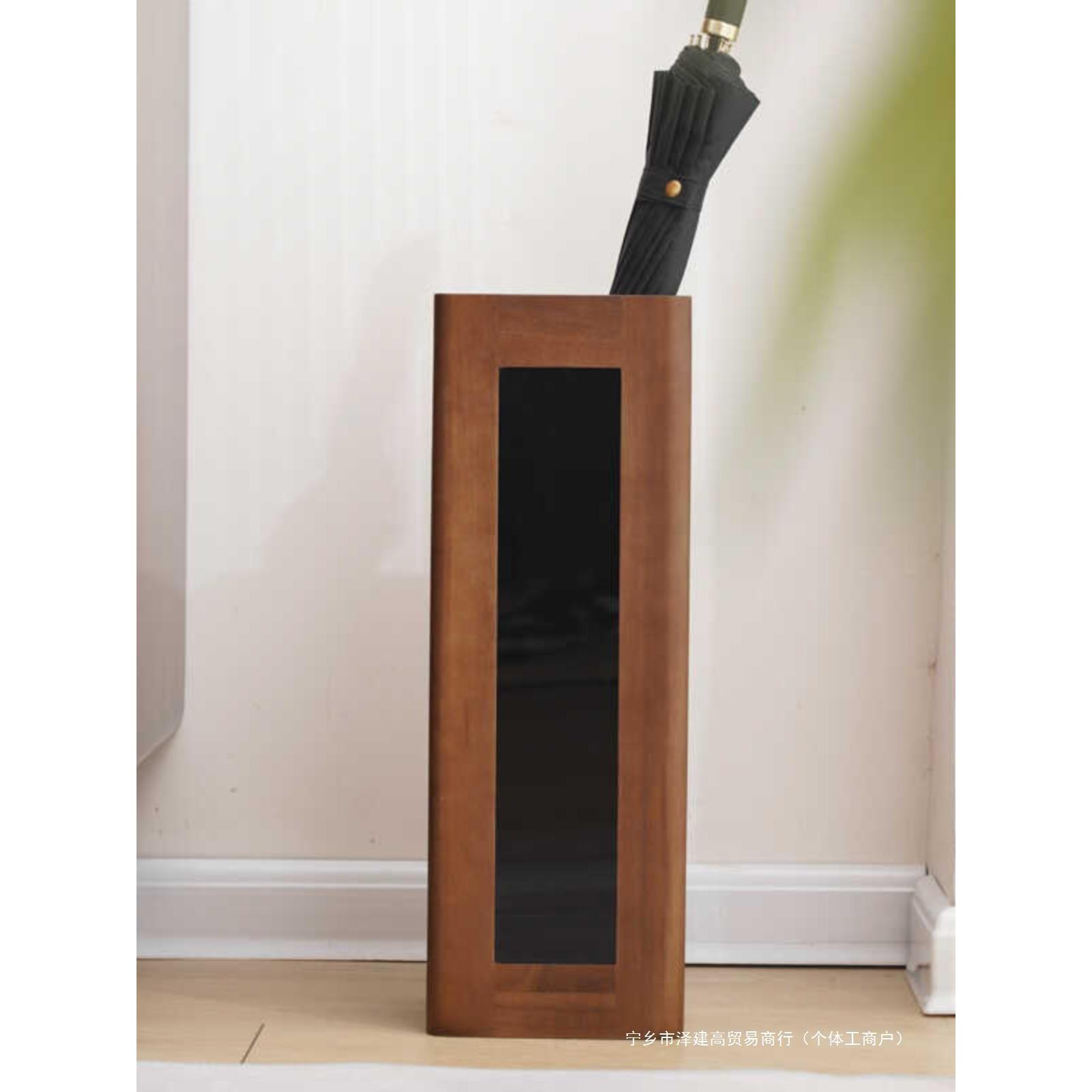 雨伞纳架用门口伞商用桶酒家店大ZCN容量雨伞架中式实收木雨伞收