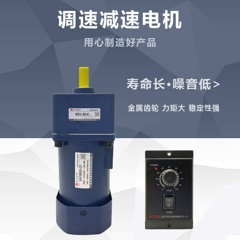 微小型交流齿轮减速电机220v变速调速马达厂家6w-400w120w180w200