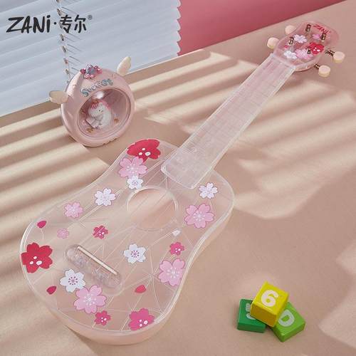 正品儿童尤克里里21寸初学入门级具小吉他玩日宝音宝乐早教生礼物