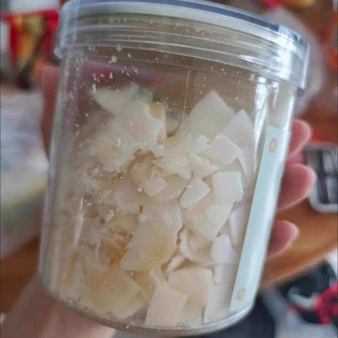 香烤椰子片脆片1000g海南特产即食烤椰子肉干块椰果干椰子角10g