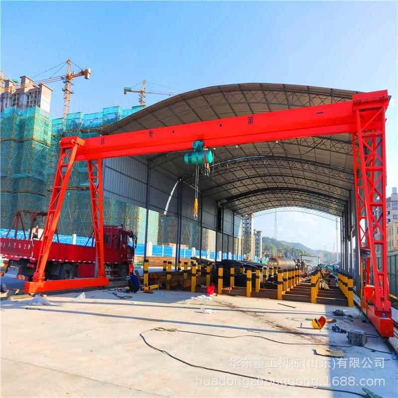 花CVC龙架门吊起重机 重工业用5吨单梁门式起机1门0吨电动葫芦龙