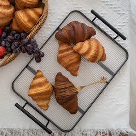 仿真面包假牛角包模型(包模型)可颂蛋糕橱窗装饰露营摆件早餐美食拍摄道具