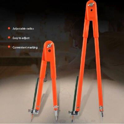 Carpenter Precision Pencil Compasses Large Diameter