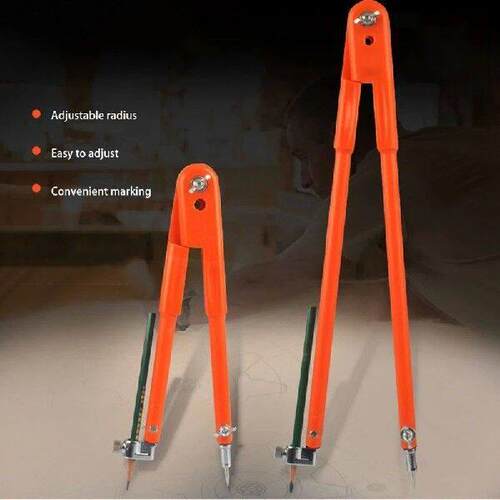 Carpenter Precision Pencil Compasses Large Diameter