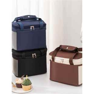 保温袋饭盒包大容量带饭手提袋子便携上班族加厚铝箔便当午餐盒包