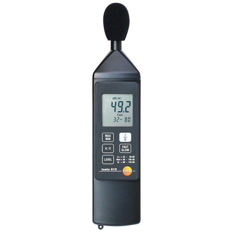 德图testo815噪音计声级计高精度噪声测试仪检测仪testo816声级计