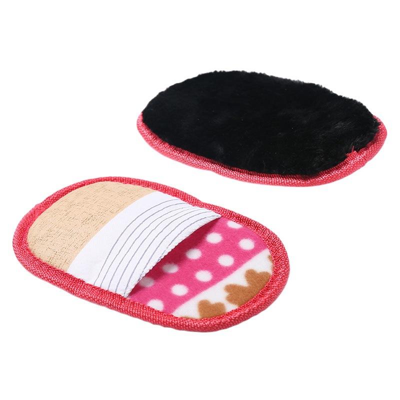 擦皮鞋绒毛擦鞋软布软毛鞋刷鞋擦