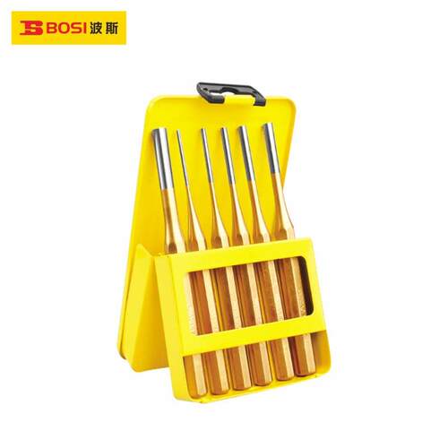波斯工具6件套铬钒钢圆柱冲销冲BS523806