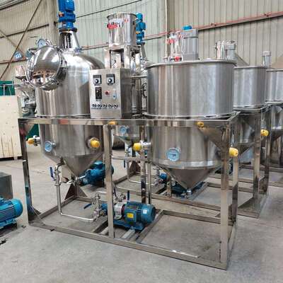 籽全自花生油精炼机大豆油茶油NXK核桃油精动炼炼设备食用提油炼