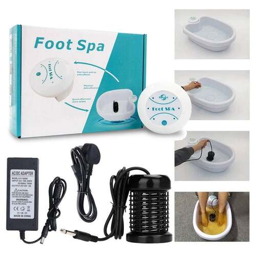 Detox Ionic Foot Spa Bath Machine Massage Foot Ionic Detoxif