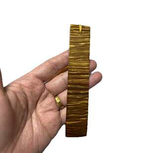 金丝楠木小叶桢楠阴沉镇尺镇纸精品满纹水波云彩纹文房收藏品