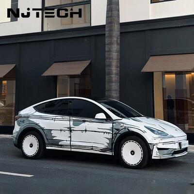 适用科技特斯拉全车系轮毂盖model3/y焕新版全包轮毂罩定制