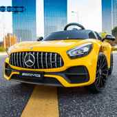 新款 儿童动汽车双摆座四轮遥控摇越野宝宝玩具车可电坐双人婴小儿