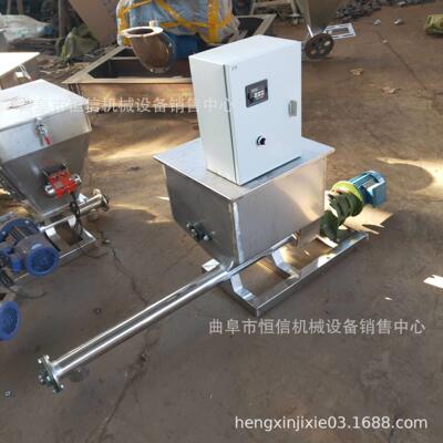 硅藻土微小型喂料机麦芽糖粉料定量喂料机zcjb一机多用投加机