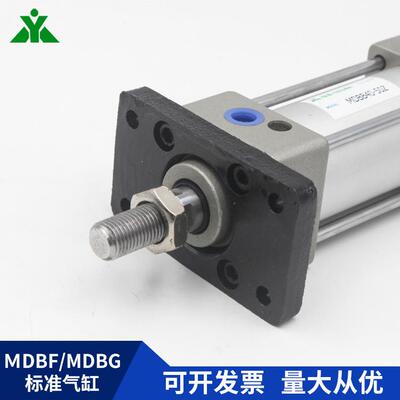 SMC型MBF32/MDBF32-50-75-100-125-150-175-200-300Z带法兰板气缸