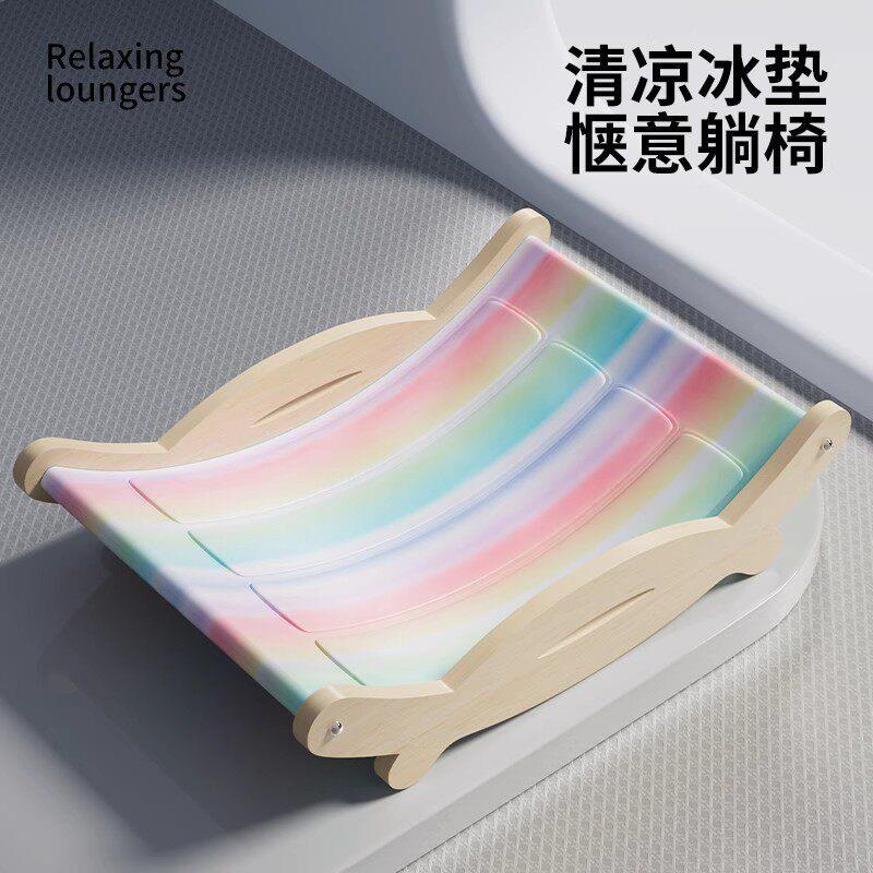 约克夏专用狗窝狗床冰垫躺椅狗狗马尔济斯比熊泰迪博美凉席夏天图片