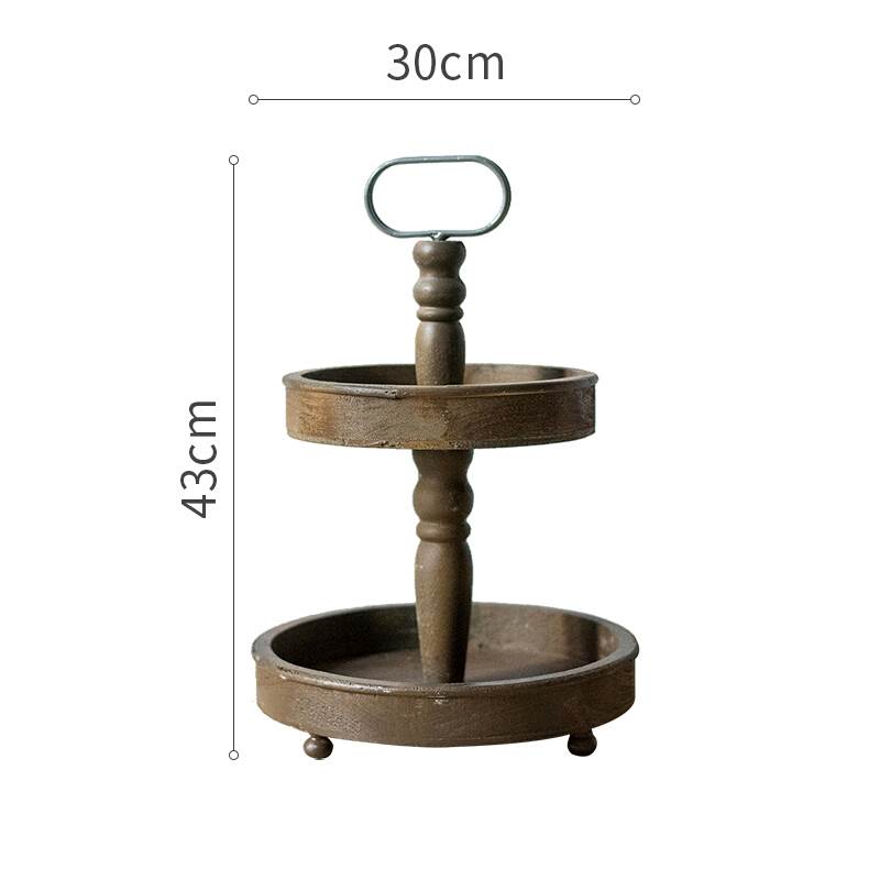 three layers Wooden pallets decorate Flowerpot holder Groceries Garden Afternoon Tea Snack stand Sen family party Retroin the Tableware , Tableware , Fruit bowl/Fruit plate/Hamper  category - from Buy2taobao.com to provide professional Taobao agent buy service