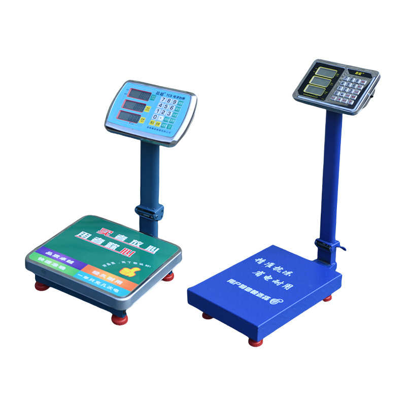 晨超电子秤多功能台秤可折叠带轮磅秤防抖称重计价台秤多规格台秤