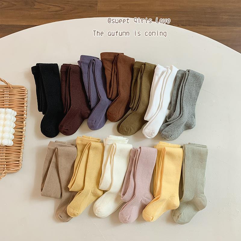 2025春秋季新款女童打底裤宝宝a类儿童连裤袜外穿透气韩版连体袜