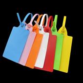 大号标牌扎带一次性塑料封条物流封签仓储标识挂牌园林苗木记号锁