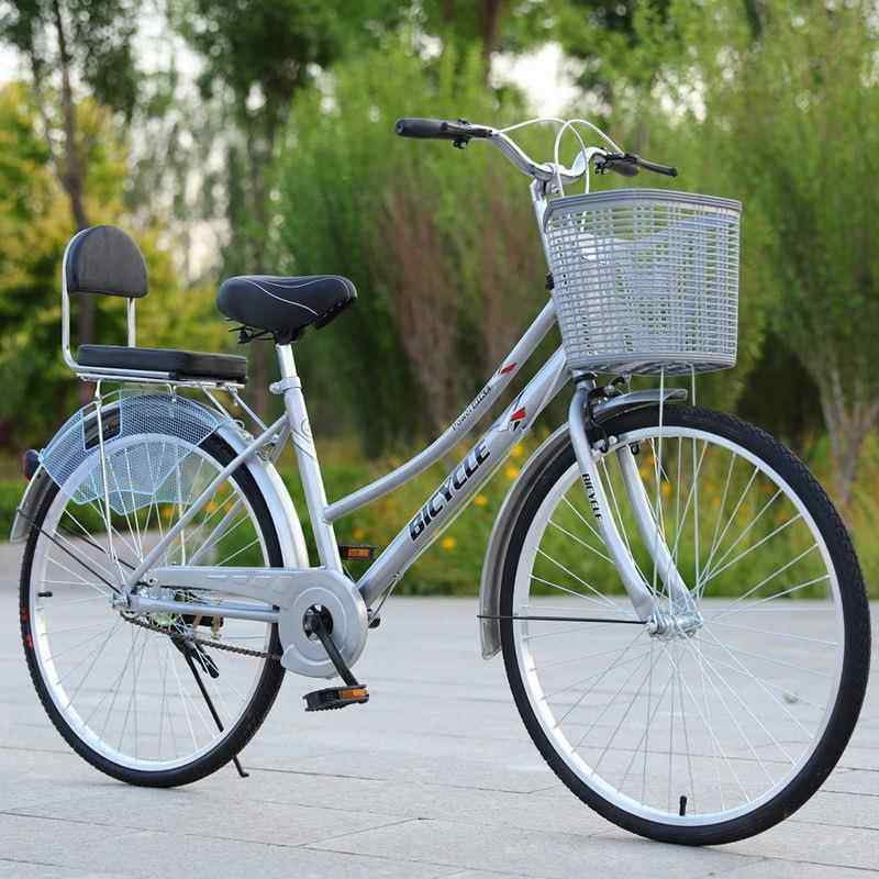 自行车式女式寸寸女成人城市通fDHsNWDZ勤轻便普通休闲行学骑生淑