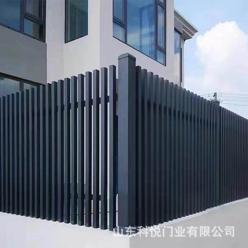 学校铝艺护栏铝艺栅栏 铝合金室外别墅庭院子小区家用院墙围栏