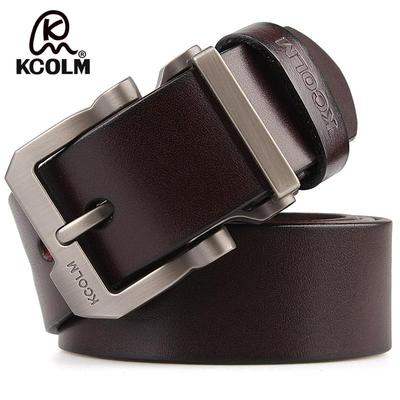 高档男真皮皮带韩进口纯头层牛皮针扣版 加长士大码 宽男款腰带潮