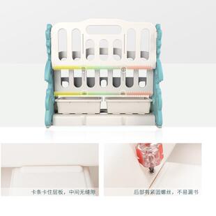 XFL类玩具收 英禾家用儿童书绘本架易架宝宝简塑置物幼儿园分料LQ