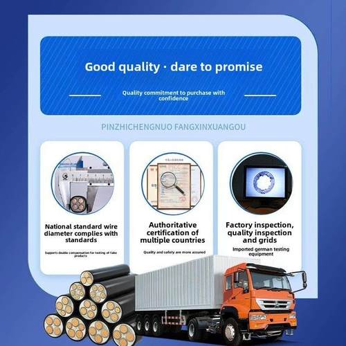 YJV铜芯电缆线2芯10平方16 25 35平方国标户外充电桩专用阻燃电线