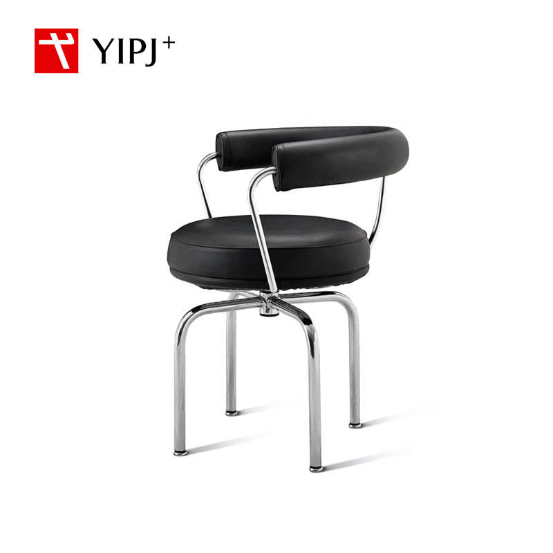 意式餐椅轻奢设计师图南椅中古包豪斯洽谈办公靠背椅Cassina LC7