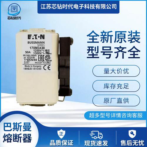 170M3441 170M3442 170M3443 巴斯曼BUSSMANN熔断器保险丝