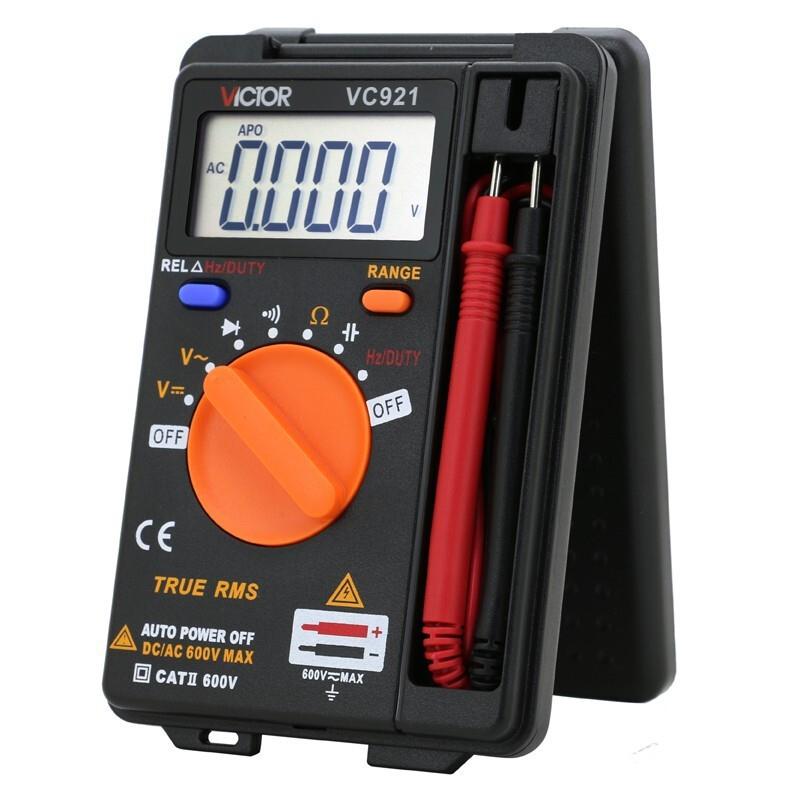 胜利仪器(VICTOR)VC921数字万用表家用多功能表维修多用表