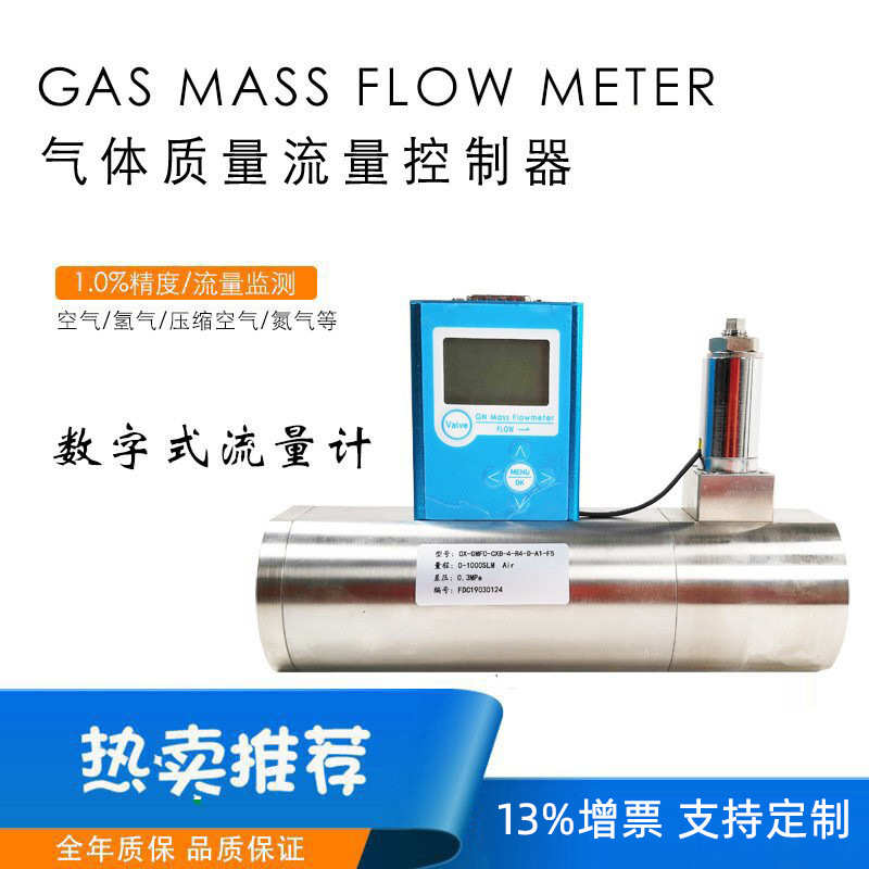 氪气气体质量流量计 氩气气体质量控制器 氖气流量计精密测量控制